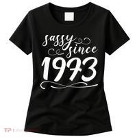 Sassy Since 1973 Birthday 50th Birthday Women's T-Shirt thumb 0