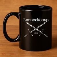 Scotland Souvenir 1314 Battle Of Bannockburn Scottish 11oz C Handle Ceramic Mug thumb 4
