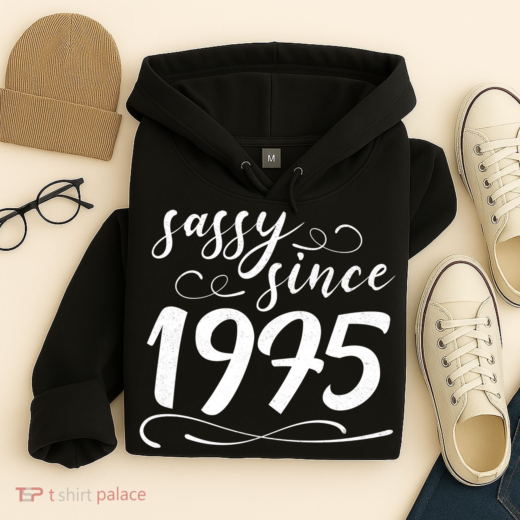 Sassy Since 1975 Birthday 50th Birthday Hoodie