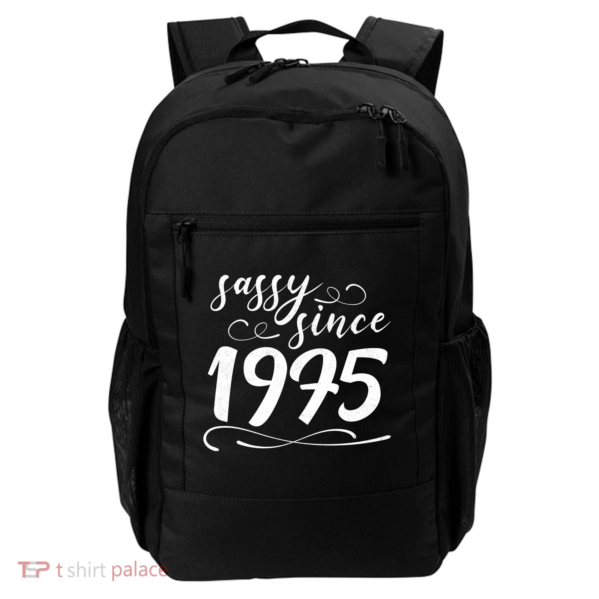 Sassy Since 1975 Birthday 50th Birthday Backpack