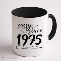 Sassy Since 1975 Birthday 50th Birthday Coffee Mug thumb 1