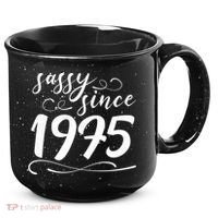 Sassy Since 1975 Birthday 50th Birthday 15oz Campfire Ceramic Mug thumb 0