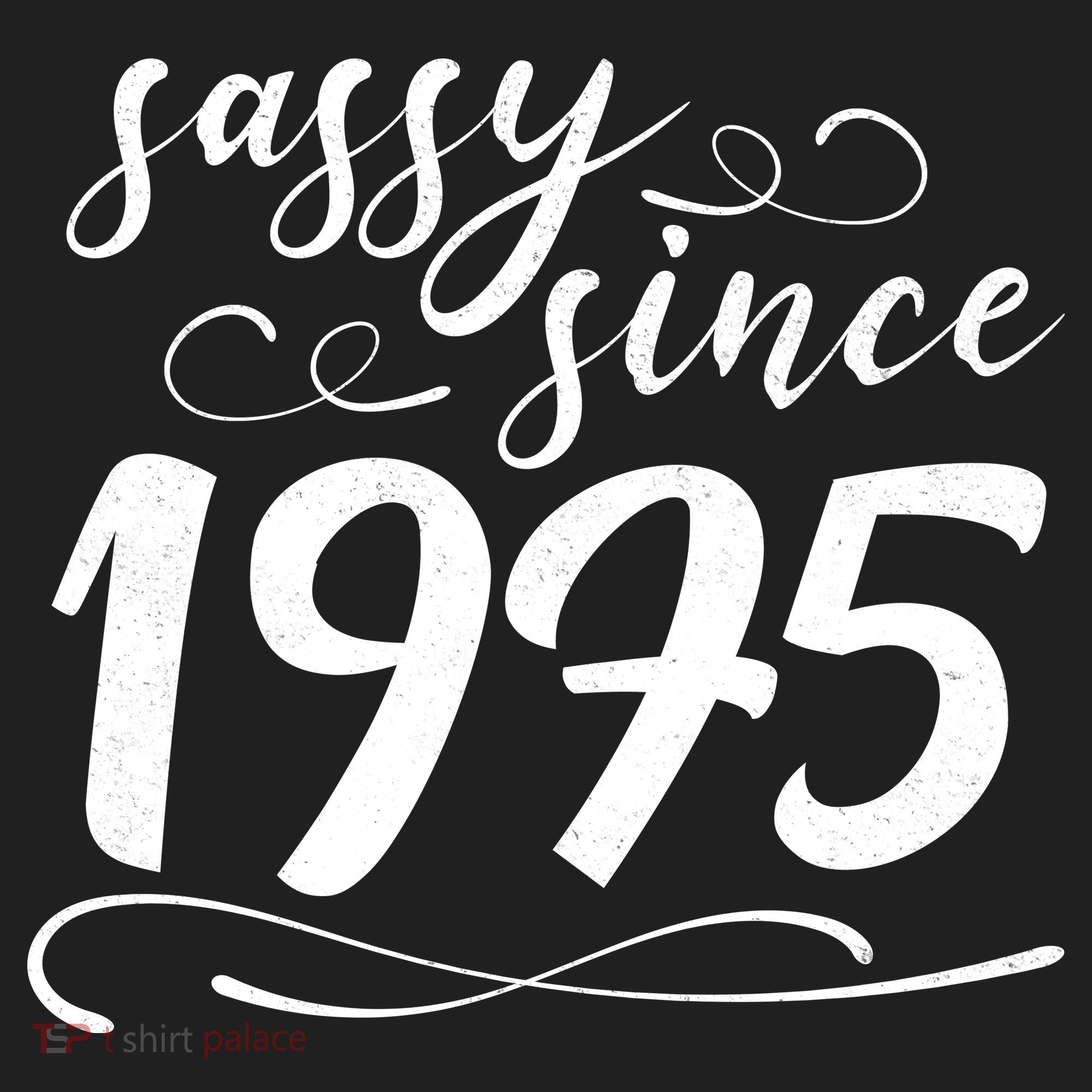 Sassy Since 1975 Birthday 50th Birthday Beanie
