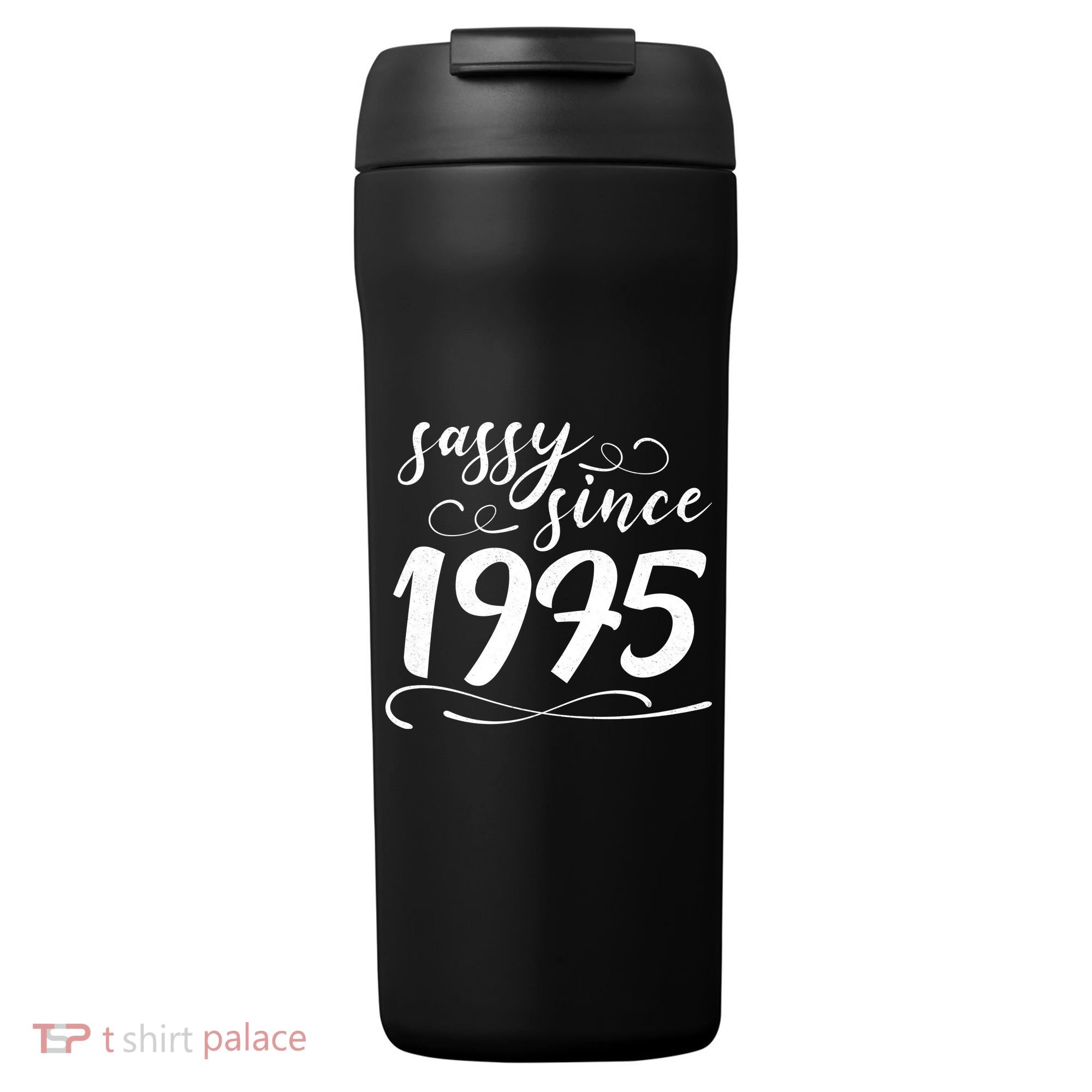 Sassy Since 1975 Birthday 50th Birthday 24oz Duet Stainless Steel Tumbler