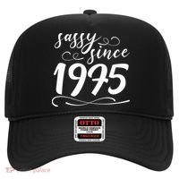 Sassy Since 1975 Birthday 50th Birthday Hat thumb 0