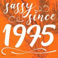 Sassy Since 1975 Birthday 50th Birthday Kati Licensed 12" Camo Cuffed Beanie thumb 2
