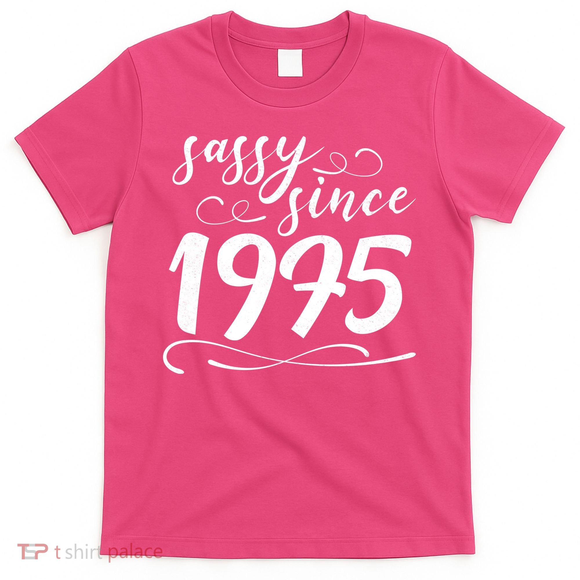Sassy Since 1975 Birthday 50th Birthday T-Shirt