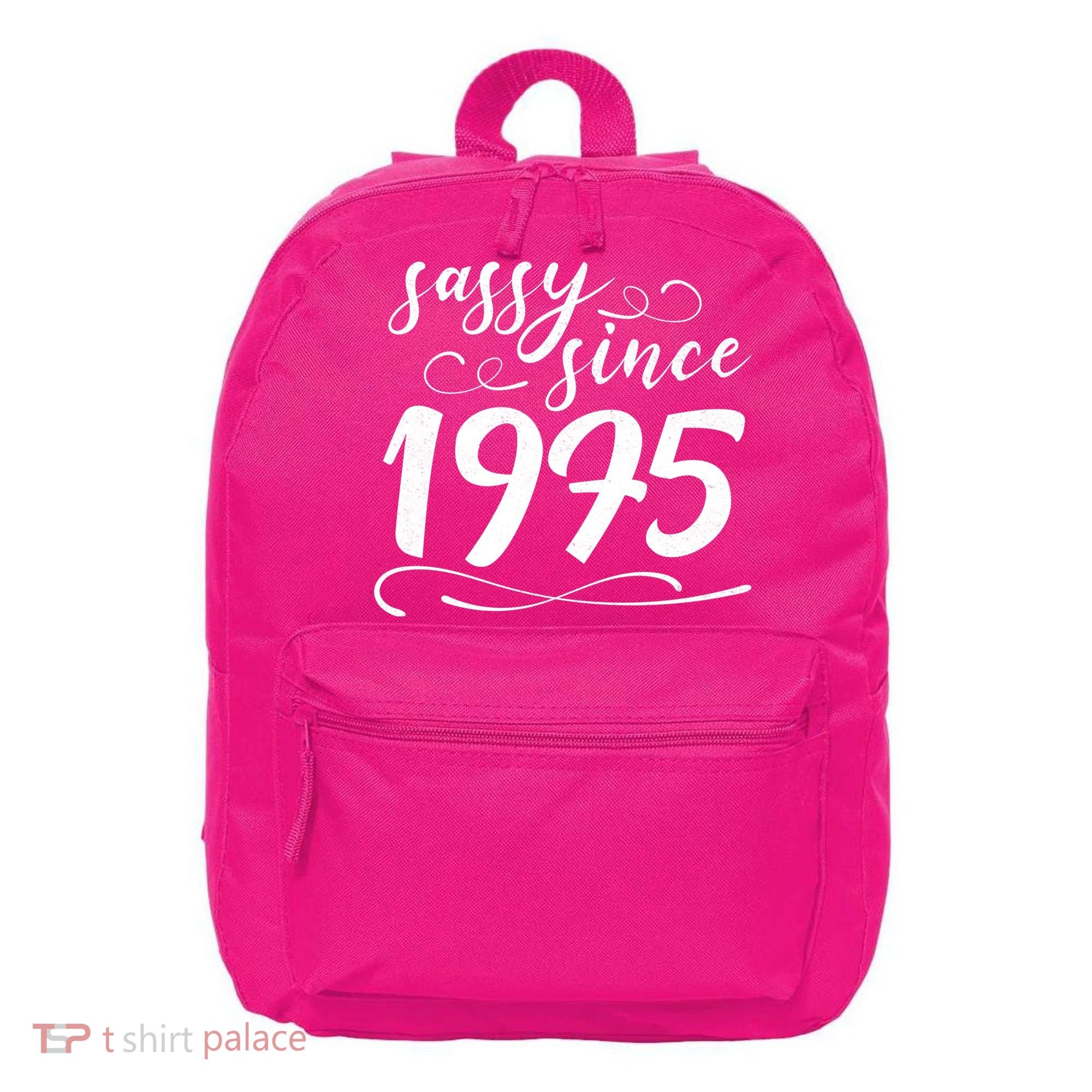 Sassy Since 1975 Birthday 50th Birthday 16 in Basic Backpack