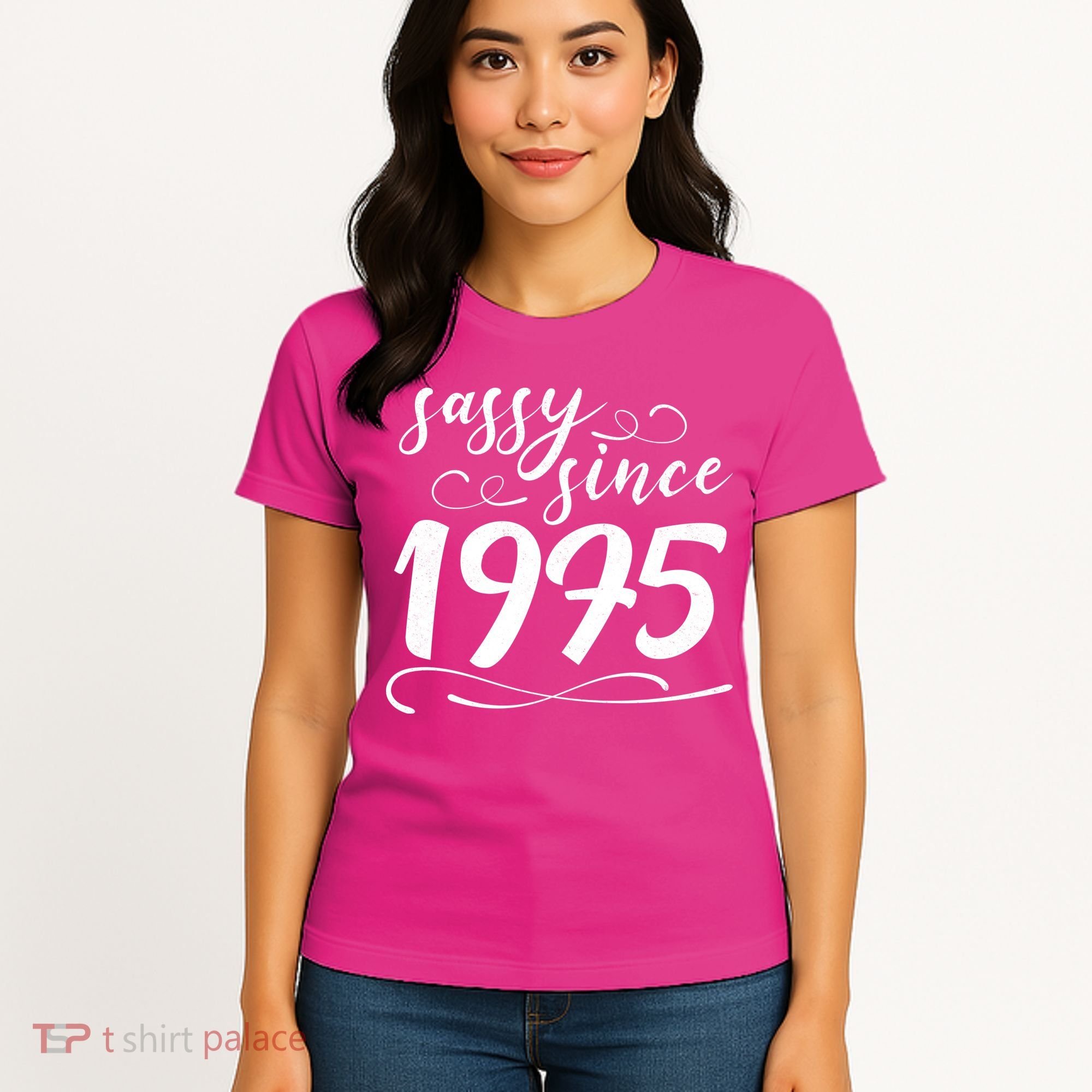 Sassy Since 1975 Birthday 50th Birthday Women's T-Shirt