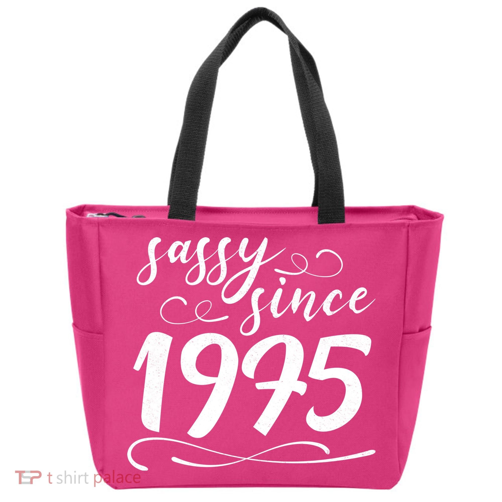 Sassy Since 1975 Birthday 50th Birthday Tote Bag