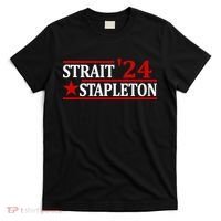Stapleton Strait 24 Retro Vintage Country Cowboy Western T-Shirt thumb 0