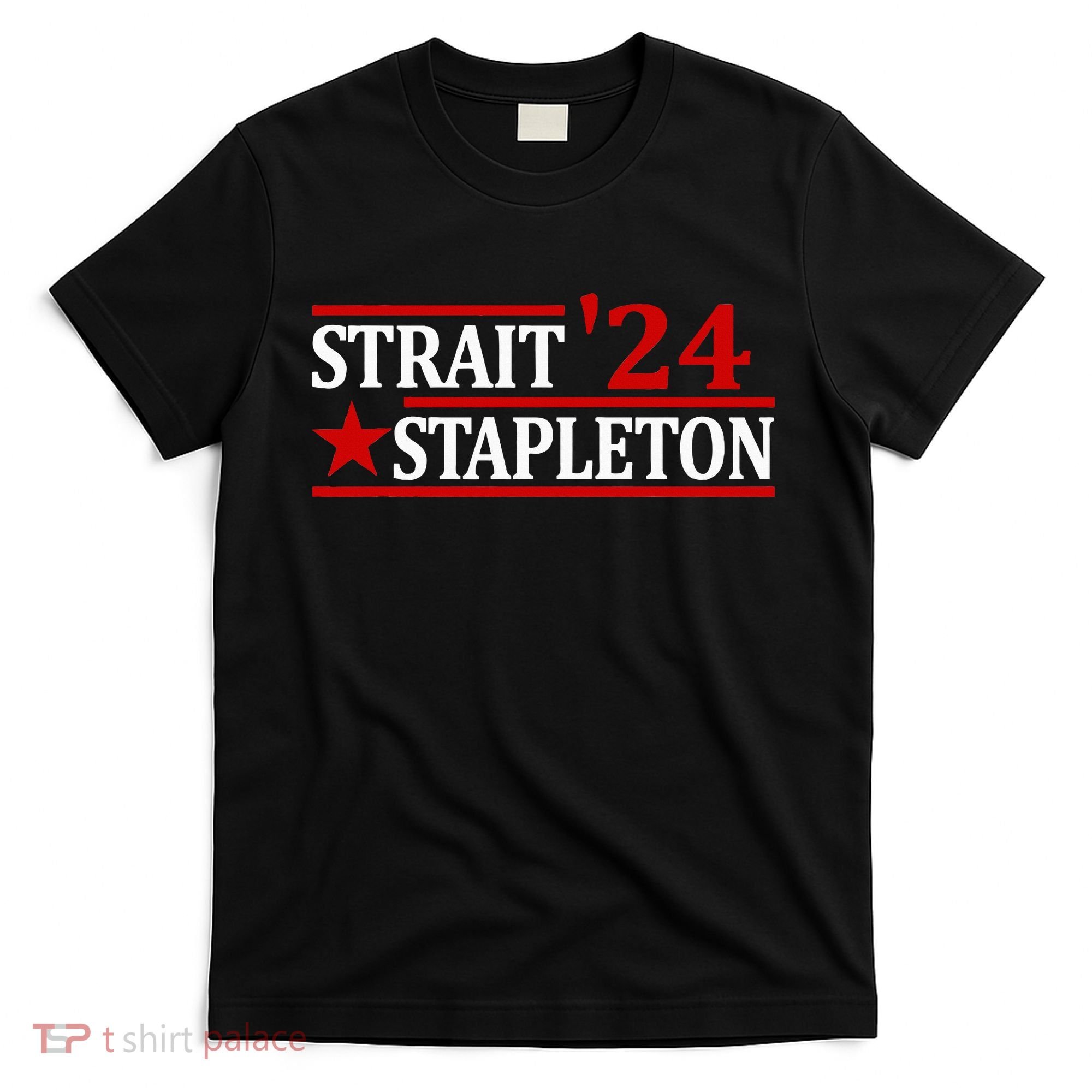 Stapleton Strait 24 Retro Vintage Country Cowboy Western T-Shirt