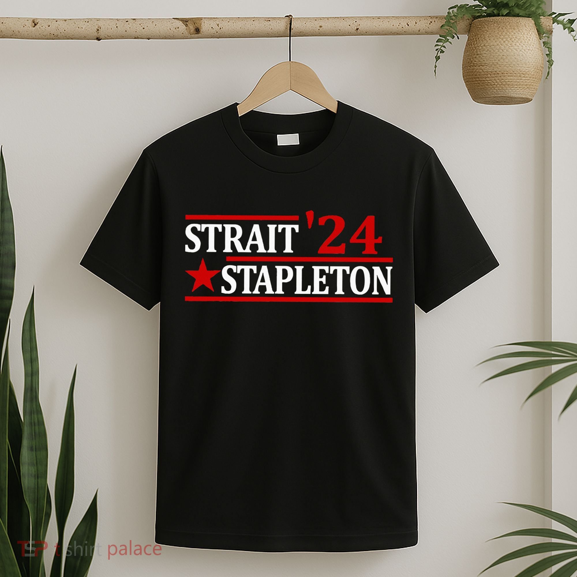 Stapleton Strait 24 Retro Vintage Country Cowboy Western T-Shirt