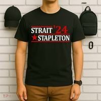 Stapleton Strait 24 Retro Vintage Country Cowboy Western T-Shirt thumb 6