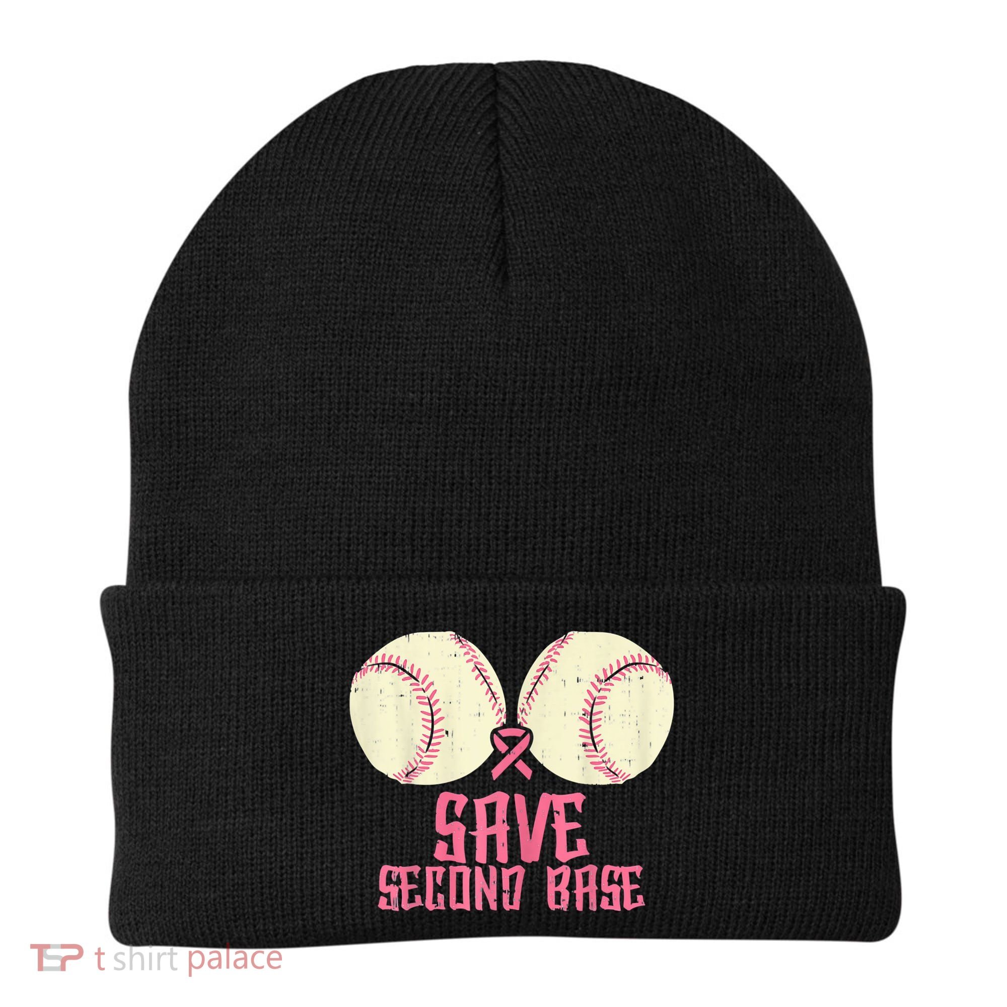 Support Save 2nd Base Breast Cancer Beanie