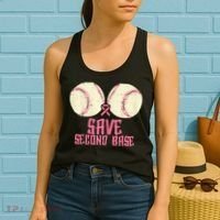 Support Save 2nd Base Breast Cancer Women's Tank Top thumb 2