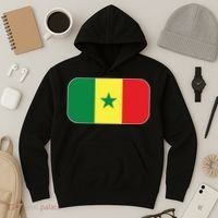 Senegal Soccer 2022 World Cup Senegalese Flag Hoodie thumb 3