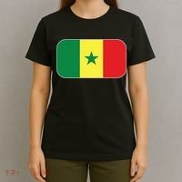 Senegal Soccer 2022 World Cup Senegalese Flag T-Shirt thumb 4
