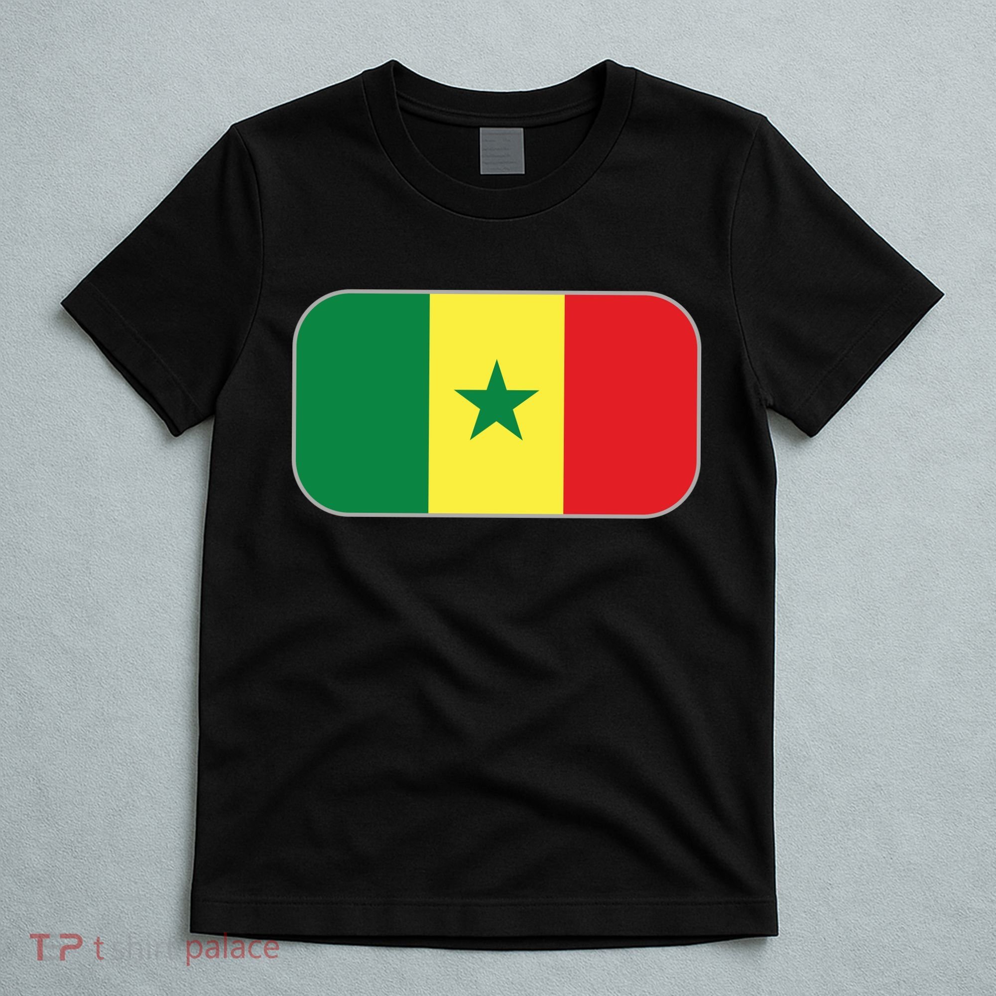 Senegal Soccer 2022 World Cup Senegalese Flag T-Shirt