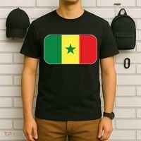 Senegal Soccer 2022 World Cup Senegalese Flag T-Shirt thumb 6