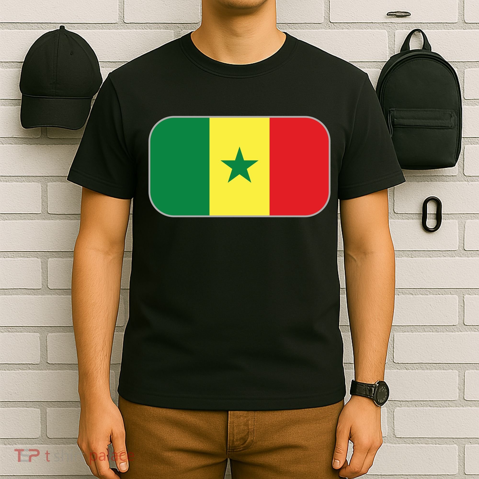 Senegal Soccer 2022 World Cup Senegalese Flag T-Shirt