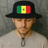 Senegal Soccer 2022 World Cup Senegalese Flag Bucket Hat thumb 2