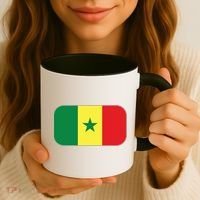 Senegal Soccer 2022 World Cup Senegalese Flag Coffee Mug thumb 3