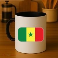 Senegal Soccer 2022 World Cup Senegalese Flag Coffee Mug thumb 4