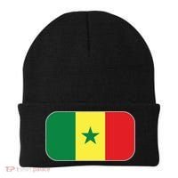 Senegal Soccer 2022 World Cup Senegalese Flag Beanie thumb 0