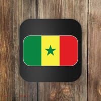 Senegal Soccer 2022 World Cup Senegalese Flag Coaster thumb 0