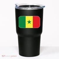 Senegal Soccer 2022 World Cup Senegalese Flag Tumbler thumb 0