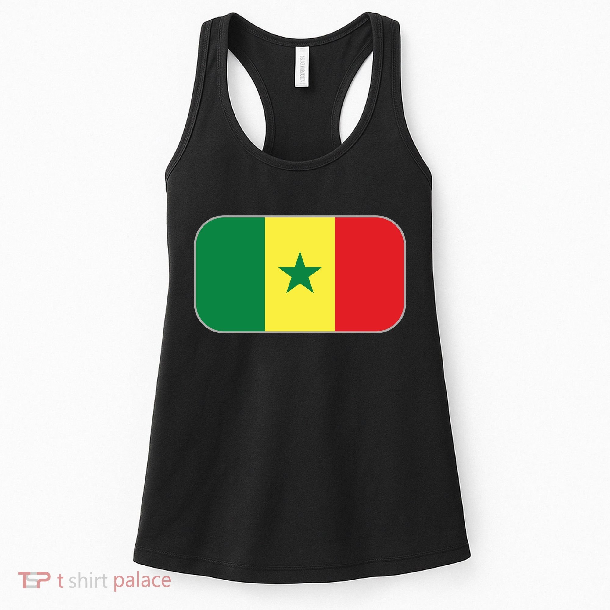 Senegal Soccer 2022 World Cup Senegalese Flag Women's Tank Top