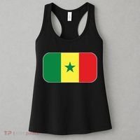 Senegal Soccer 2022 World Cup Senegalese Flag Women's Tank Top thumb 3