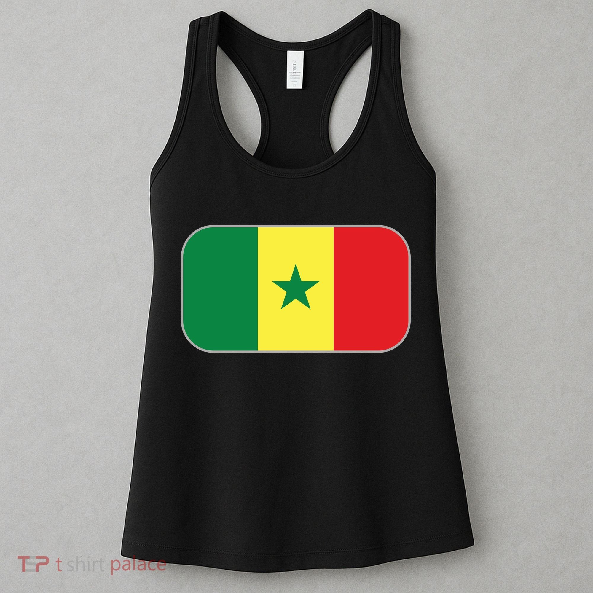 Senegal Soccer 2022 World Cup Senegalese Flag Women's Tank Top