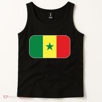 Senegal Soccer 2022 World Cup Senegalese Flag Tank Top thumb 2