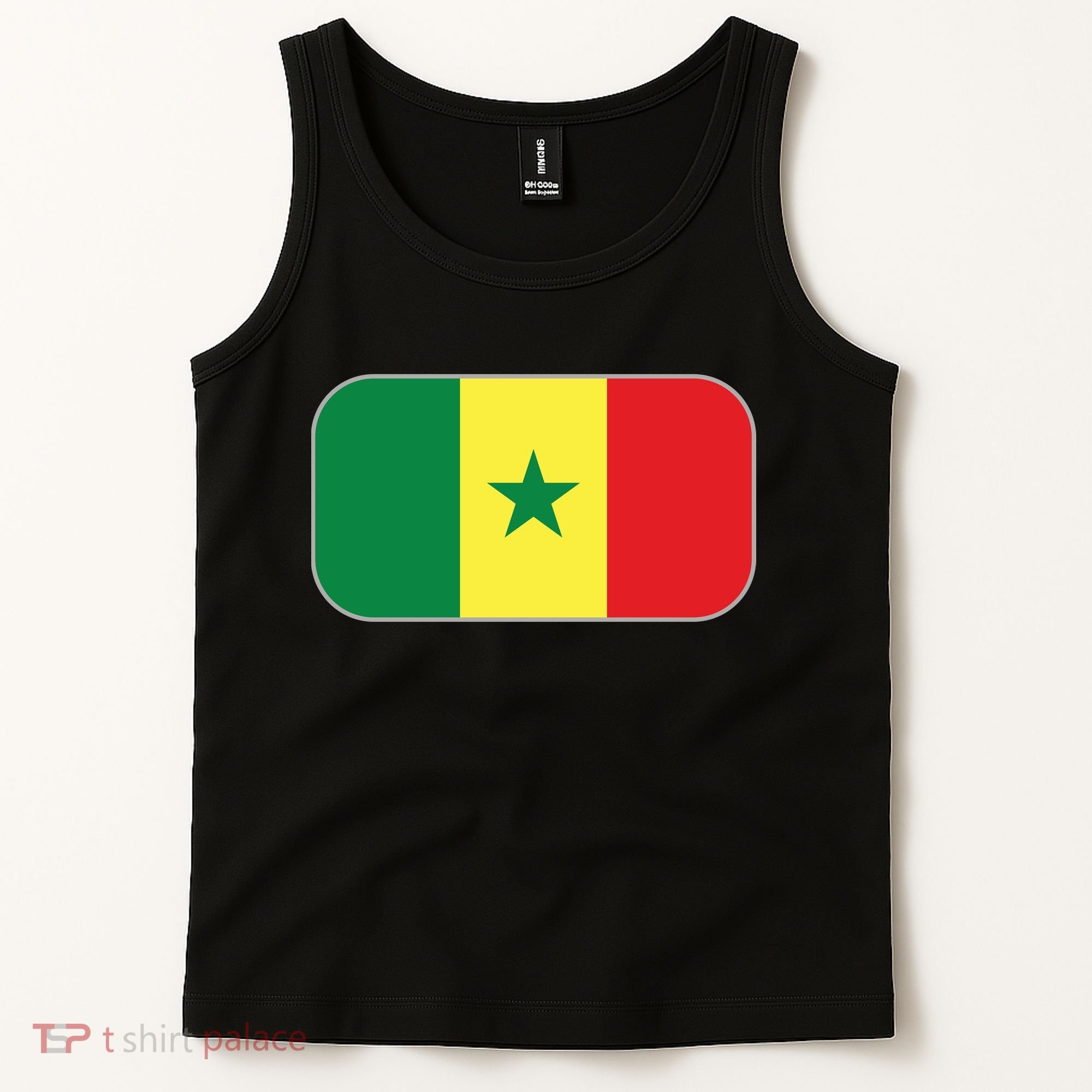 Senegal Soccer 2022 World Cup Senegalese Flag Tank Top