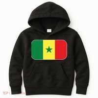 Senegal Soccer 2022 World Cup Senegalese Flag Kids Hoodie thumb 0