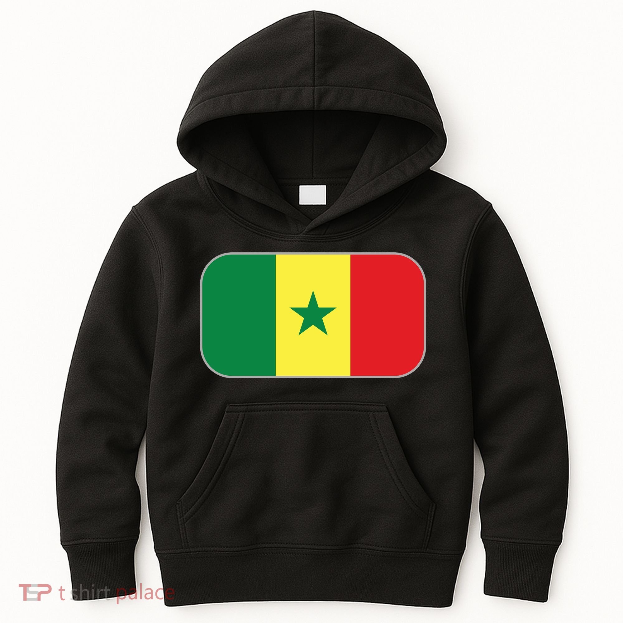 Senegal Soccer 2022 World Cup Senegalese Flag Kids Hoodie