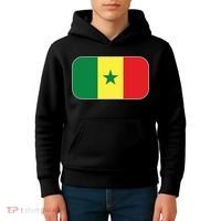 Senegal Soccer 2022 World Cup Senegalese Flag Kids Hoodie thumb 4