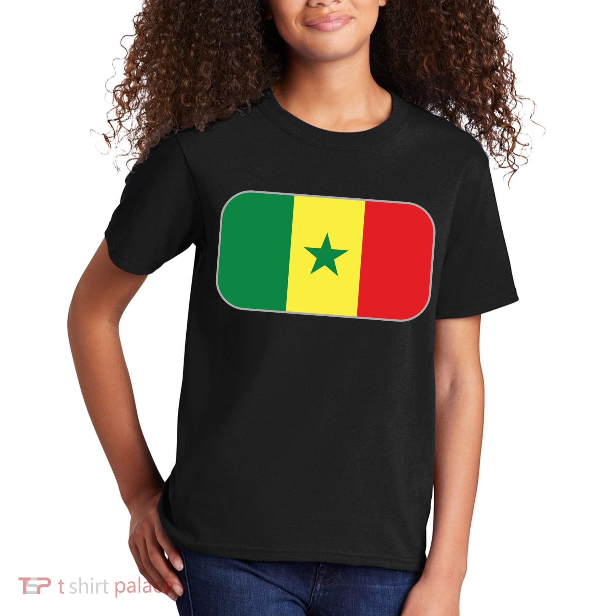 Senegal Soccer 2022 World Cup Senegalese Flag Kids T-Shirt