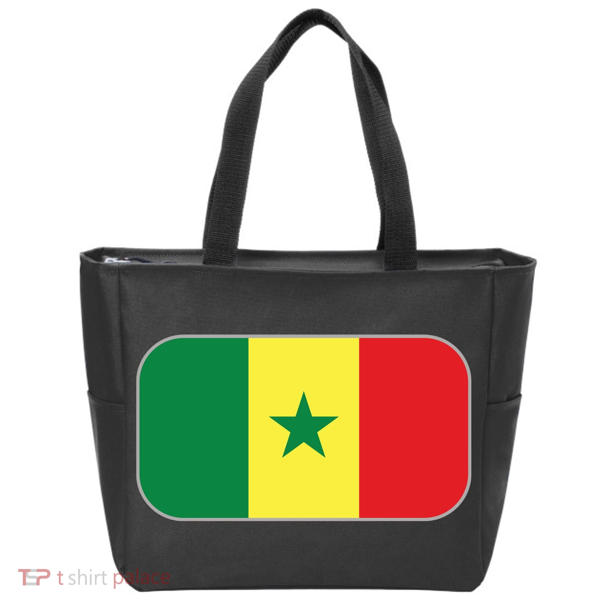 Senegal Soccer 2022 World Cup Senegalese Flag Tote Bag