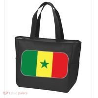 Senegal Soccer 2022 World Cup Senegalese Flag Tote Bag thumb 3