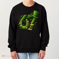 Six Seven 67 St Patricks Day Funny Saint Paddy's 6-7 Women's Sweatshirt thumb 0