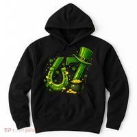 Six Seven 67 St Patricks Day Funny Saint Paddy's 6-7 Hoodie thumb 0