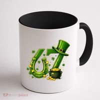 Six Seven 67 St Patricks Day Funny Saint Paddy's 6-7 Coffee Mug thumb 1