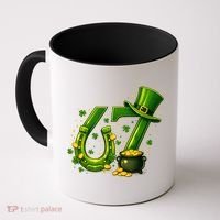 Six Seven 67 St Patricks Day Funny Saint Paddy's 6-7 Coffee Mug thumb 0