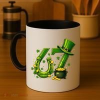 Six Seven 67 St Patricks Day Funny Saint Paddy's 6-7 Coffee Mug thumb 4