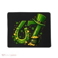 Six Seven 67 St Patricks Day Funny Saint Paddy's 6-7 Mousepad thumb 0