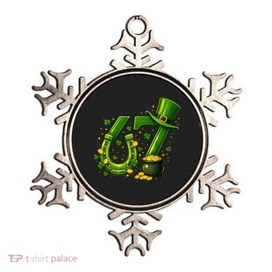 Six Seven 67 St Patricks Day Funny Saint Paddy's 6-7 Ornament
