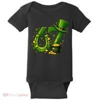 Six Seven 67 St Patricks Day Funny Saint Paddy's 6-7 Baby Bodysuit thumb 0